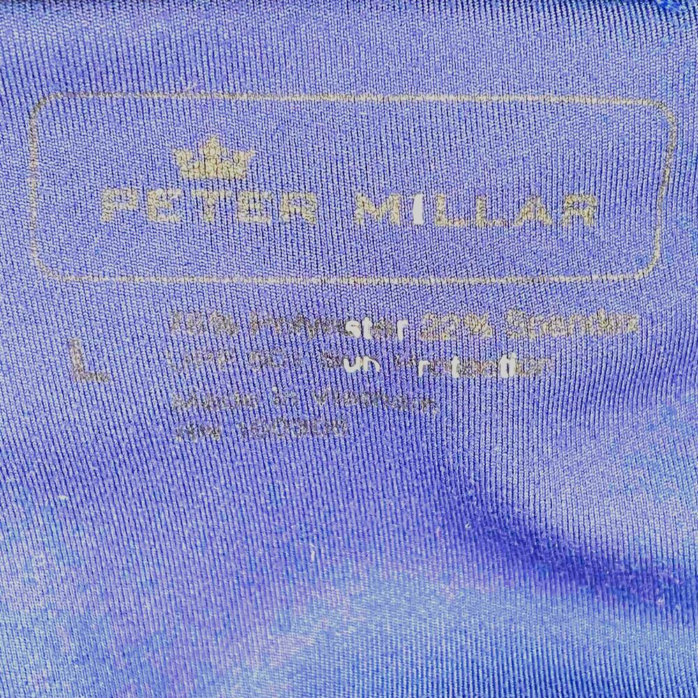 Peter Millar Women’s Performance Leggings W/Skirt Overlay, Blue, Sz. L Preppy - Picture 5 of 11